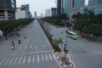 Phố phường Hà Nội mồng 1 tết 2019