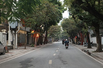 Phố phường Hà Nội mồng 1 tết 2019